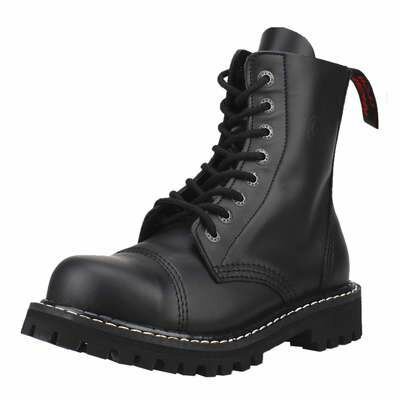 Angry Itch 8-holes boots leather black
