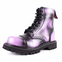 Angry Itch 08-Hole Boots Violet Rub-Off Leather