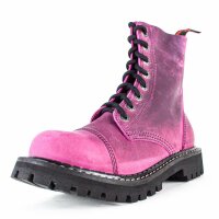 Angry Itch 08-Hole Boots Pink Vintage Leather 43