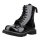 Angry Itch 08-Loch Lackleder Stiefel Schwarz