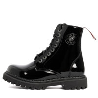 Angry Itch 08-Loch LIGHT Lackleder Stiefel Schwarz...